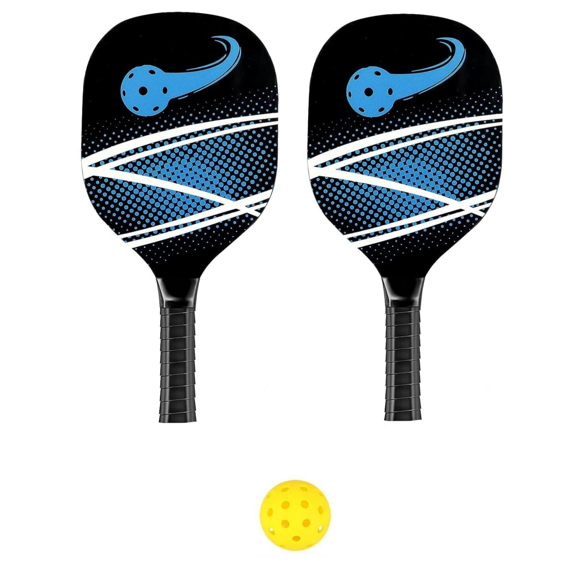 Set de 2 Paletas de pickleball+ 1 bola