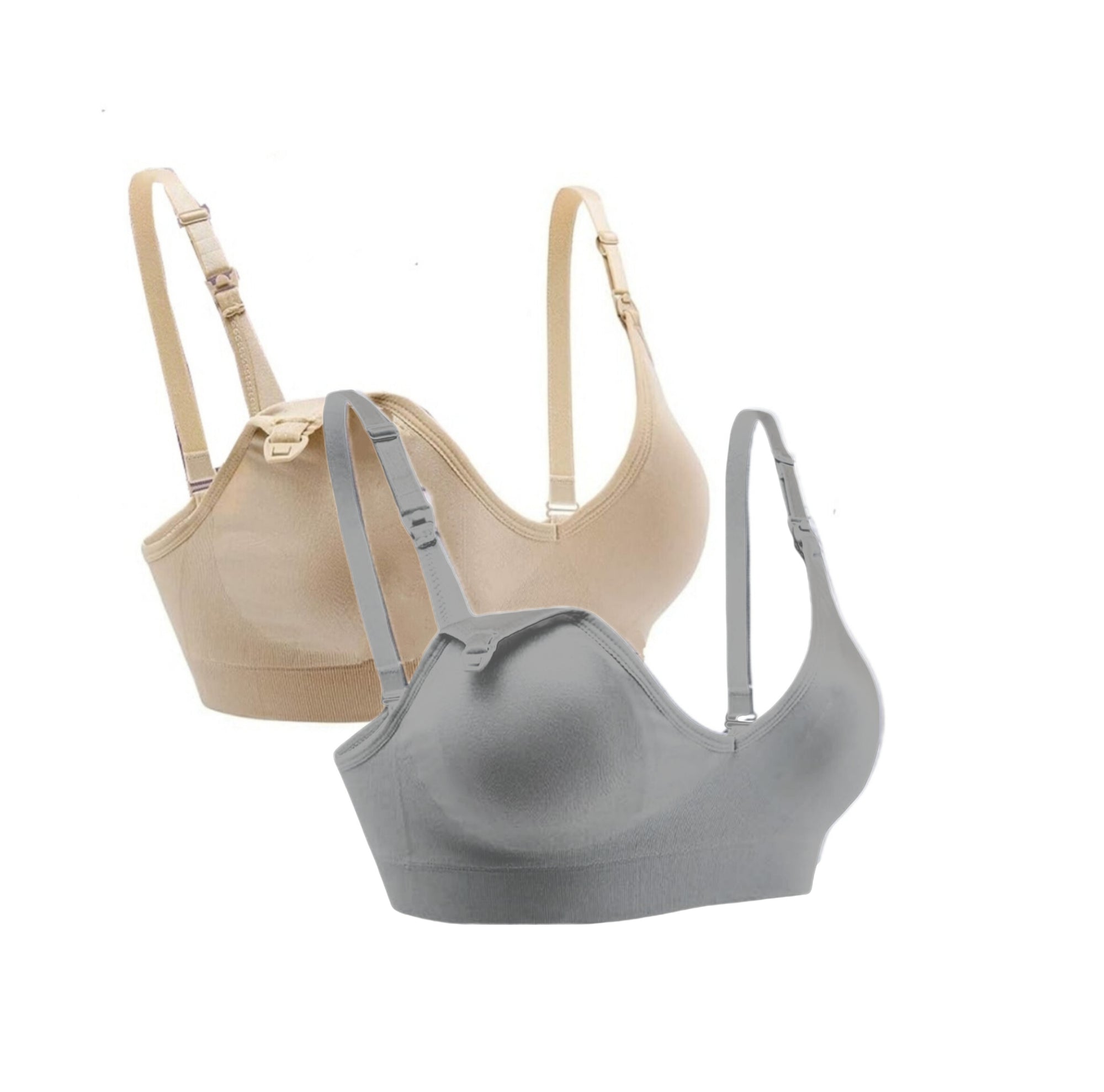 Suekaphin - Brasier de lactancia sin varillas,set de 2, talla L
