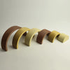Boom Toys- Arcoiris de madera, color Chocolate