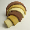 Boom Toys- Arcoiris de madera, color Chocolate