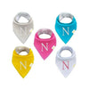 Sonny Baby -Baberos tipo bandana, letra N