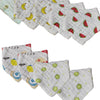 Set de baberos tipo bandana de muselina