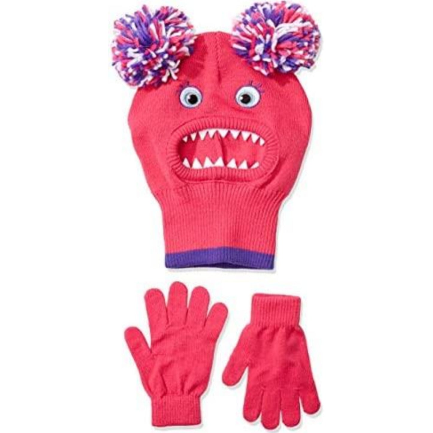 Spotted Zebra gorro y guantes para Niñas