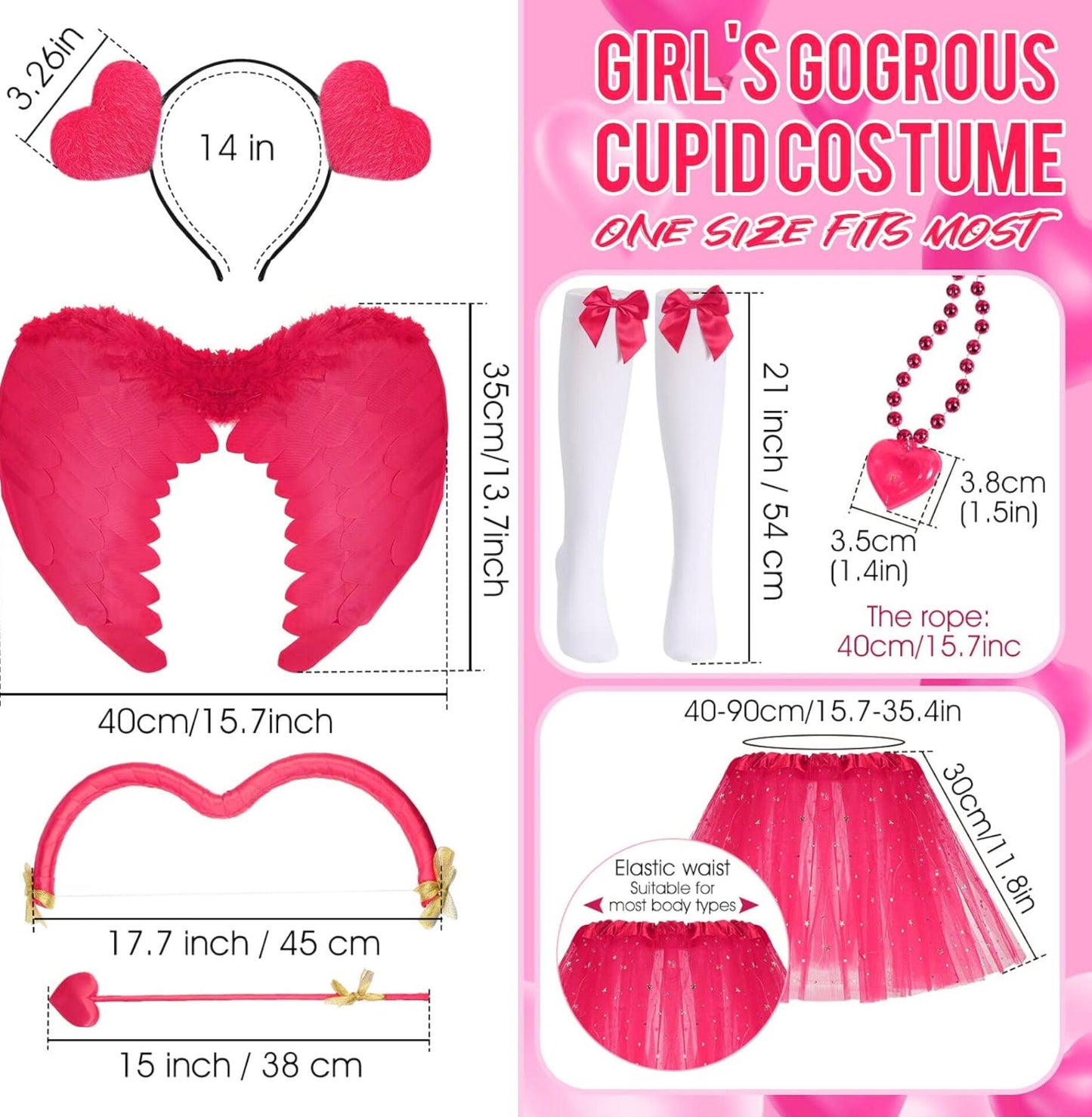 Disfraz de Cupido para el Día de San Valentín