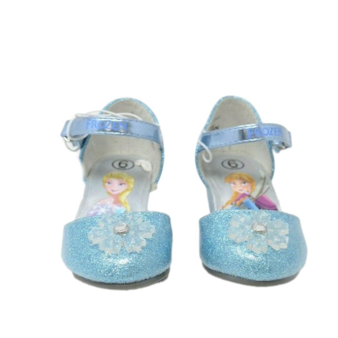 Disney's Frozen- Zapatos de princesa de brillantina, talla 6