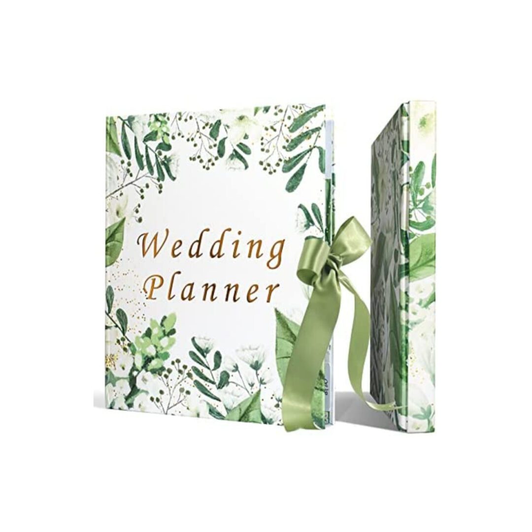 Kit de planificación de recuerdo boda cartón organizador