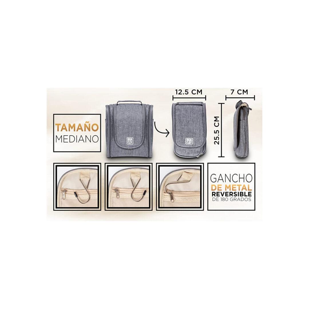 BOACAY Neceser de viaje colgante para mujeres y hombres