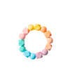 2ooya- Pulsera juguete de dentición de silicona para bebés colores pastel