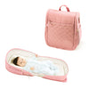 Seednur- Pañalera plegable en cama de bebé color palo rosa