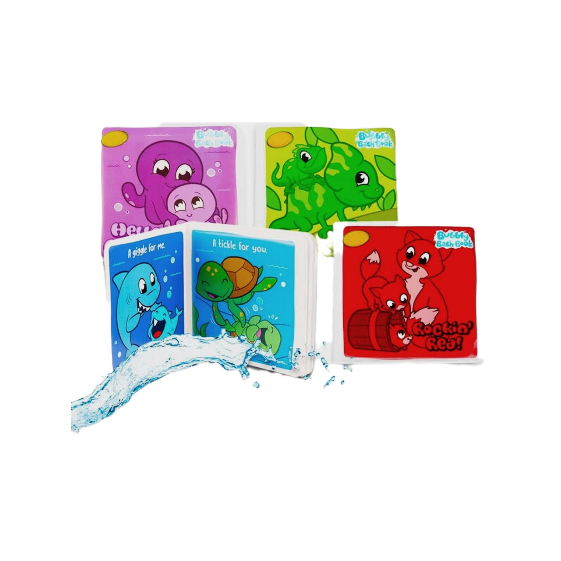 Crayola- Libros para baño, 4 uds