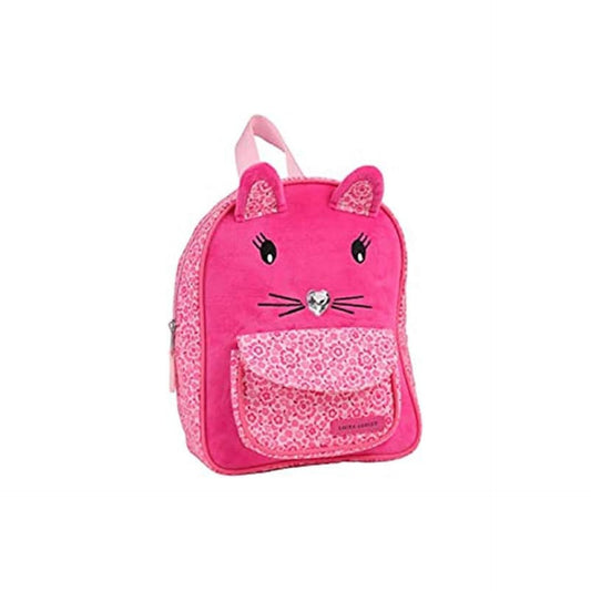 Laura Ashley- Mochila de gatita rosa