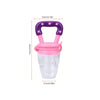 Sill wraps baby-Chupete de alimentos para frutas, rosa con morado