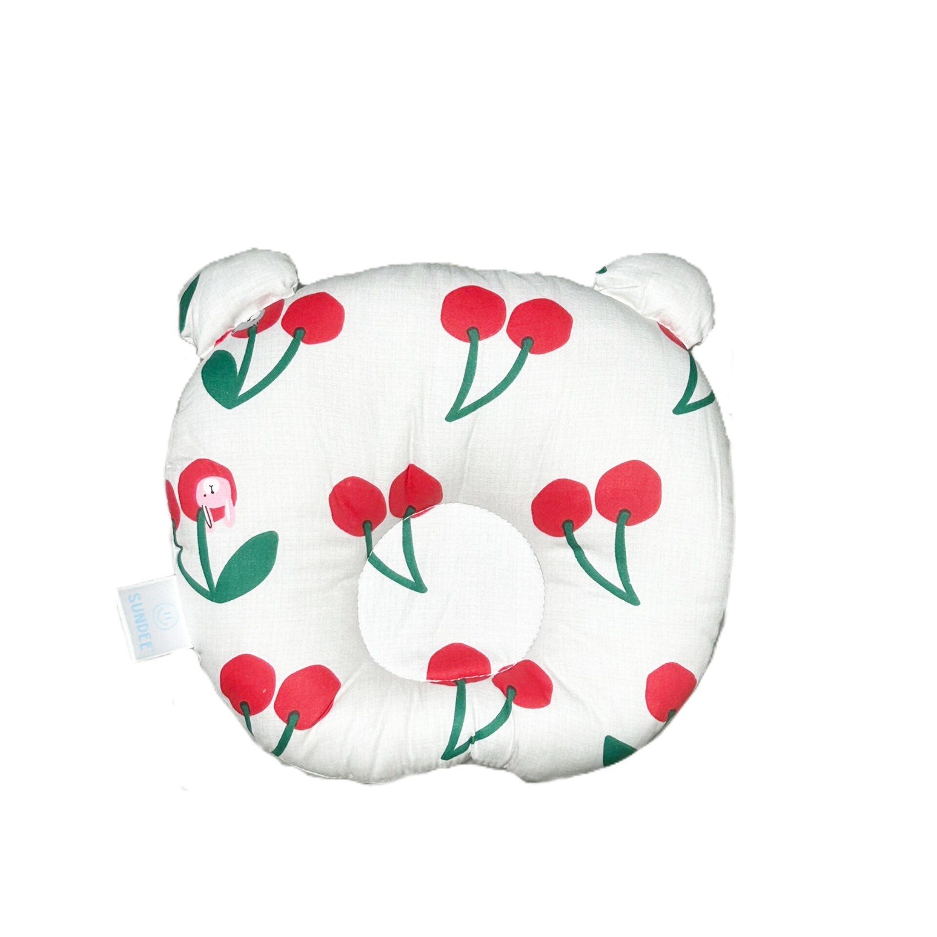 Sundee- Almohada moldeadora para bebé, cerezas