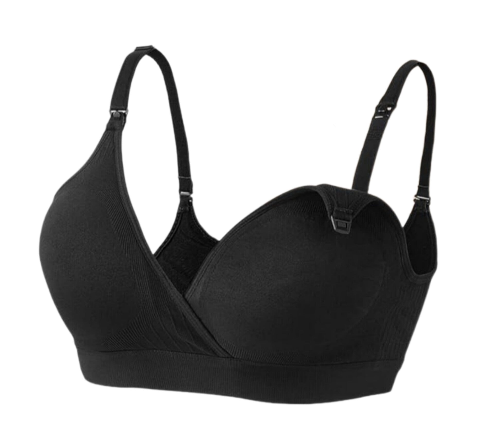 Vinfact-Brasier de lactancia, negro, talla M