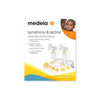 Medela- Symphony and lactina, sacaleches manual con accesorios para eléctrico.