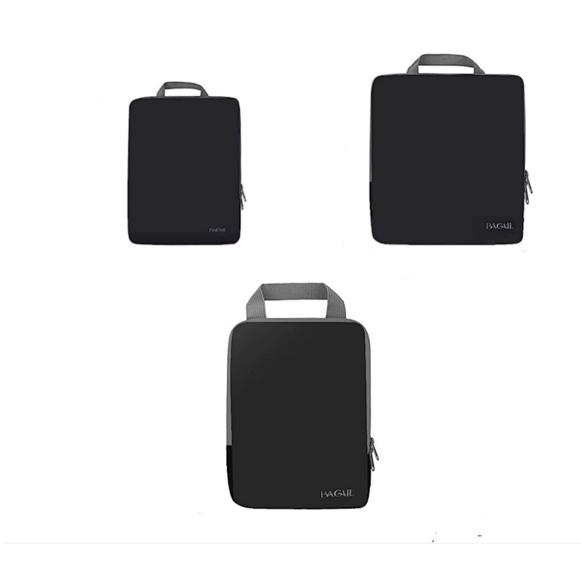 BAGAIL - Organizadores de equipaje de compresión expandibles para accesorios de viaje