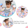 Pelotas de plástico de colores, 100 uds