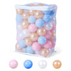 Pelotas de plástico de colores, 100 uds