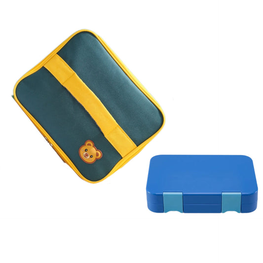 Bolso para almuerzo con recipiente para merienda