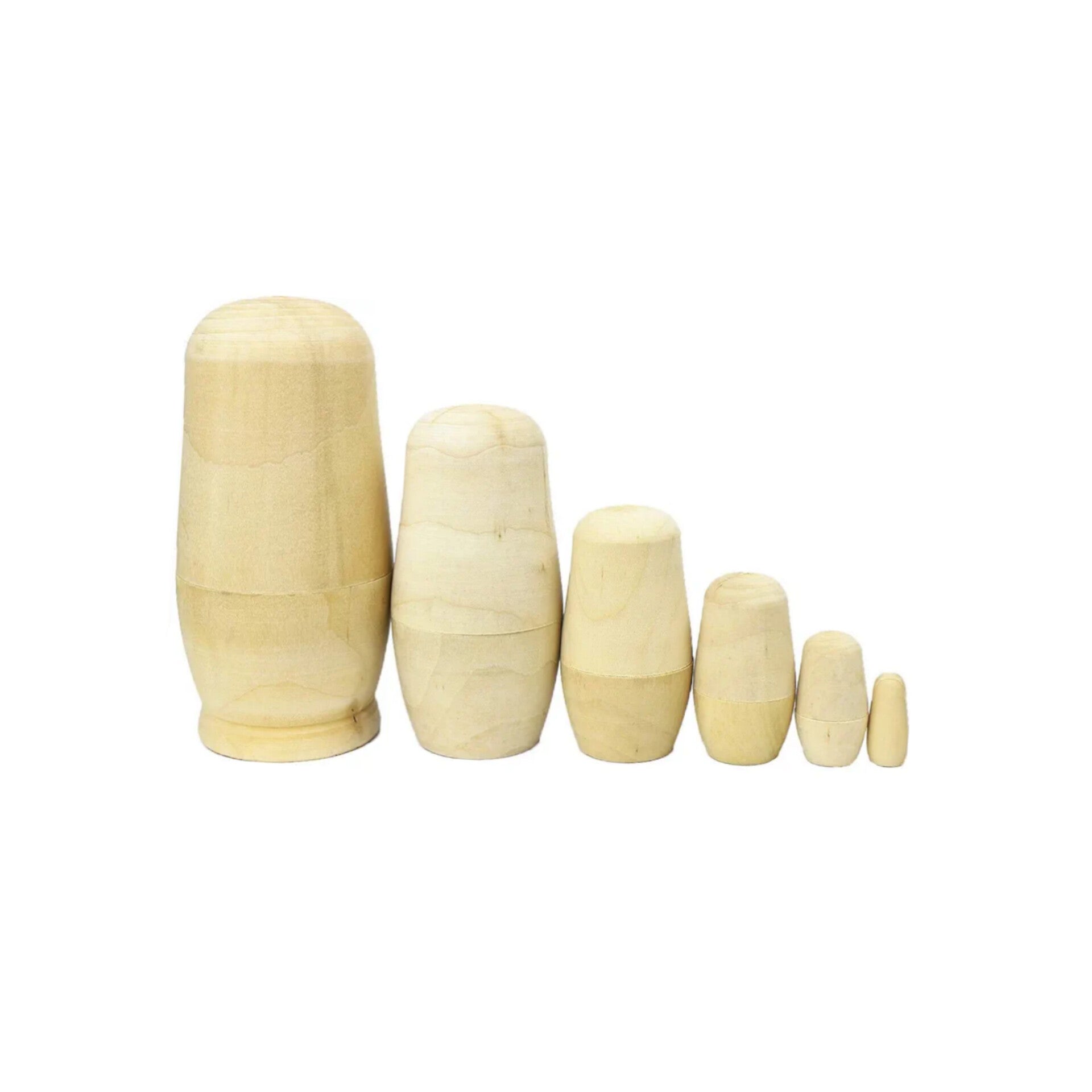 Juego De 6 Muñecas Rusas Matrioskas De Madera - Juguete Infantil, Decoración Del Hogar, Regalo De Cumpleaños (Colores Sur)