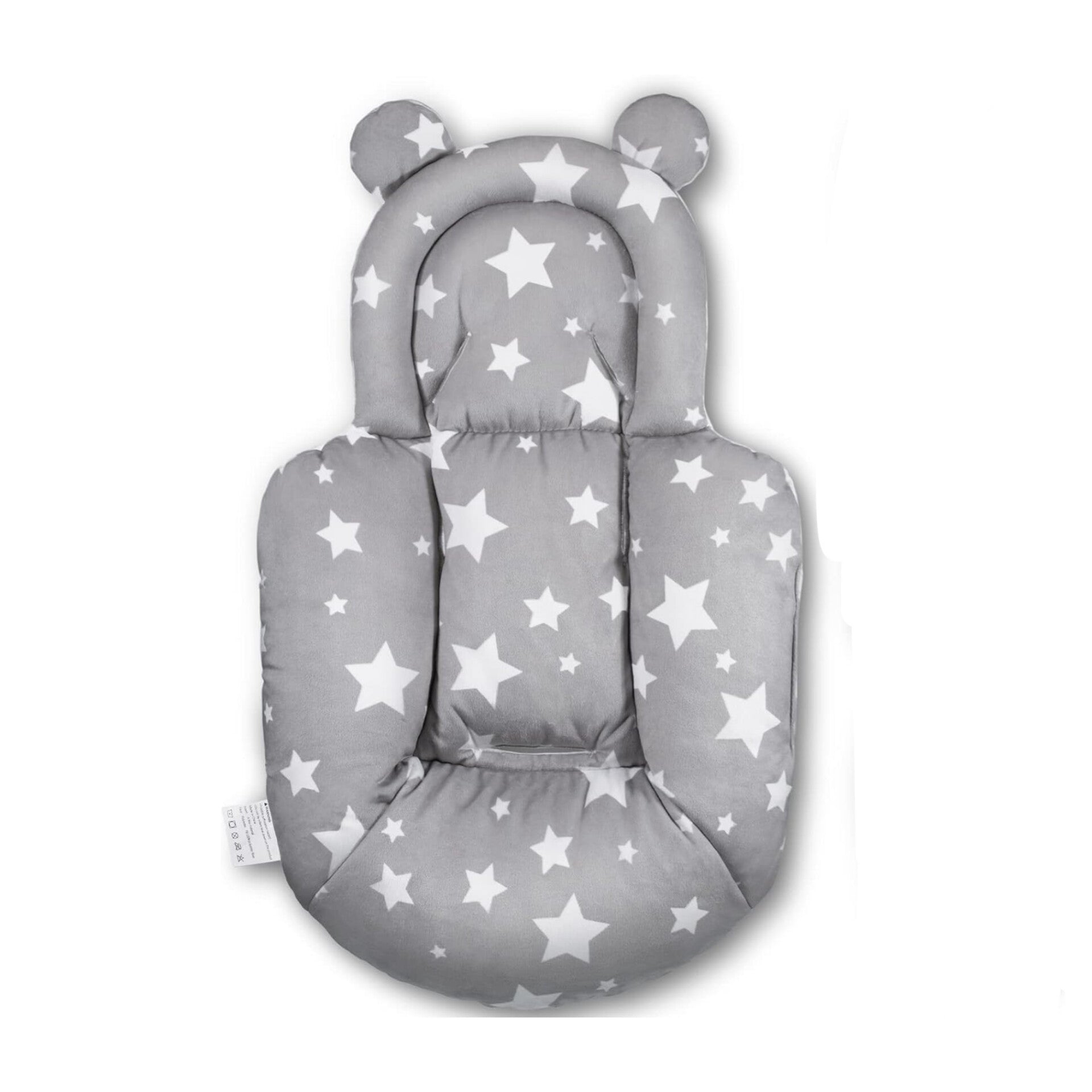 FEISIKE- Inserto infantil compatible con 4moms mamaroo y Graco, gris estrellado