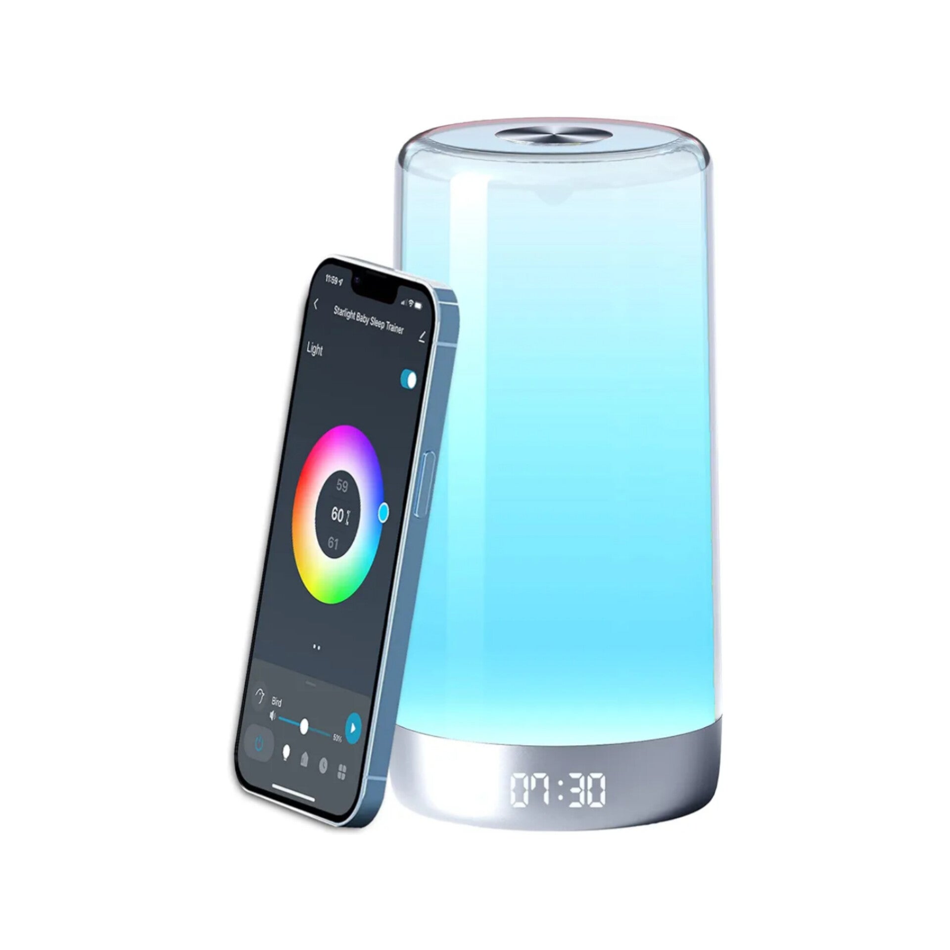 Solas-Baby Entrenador de sueño para niños pequeños, máquina de luz nocturna y sonido