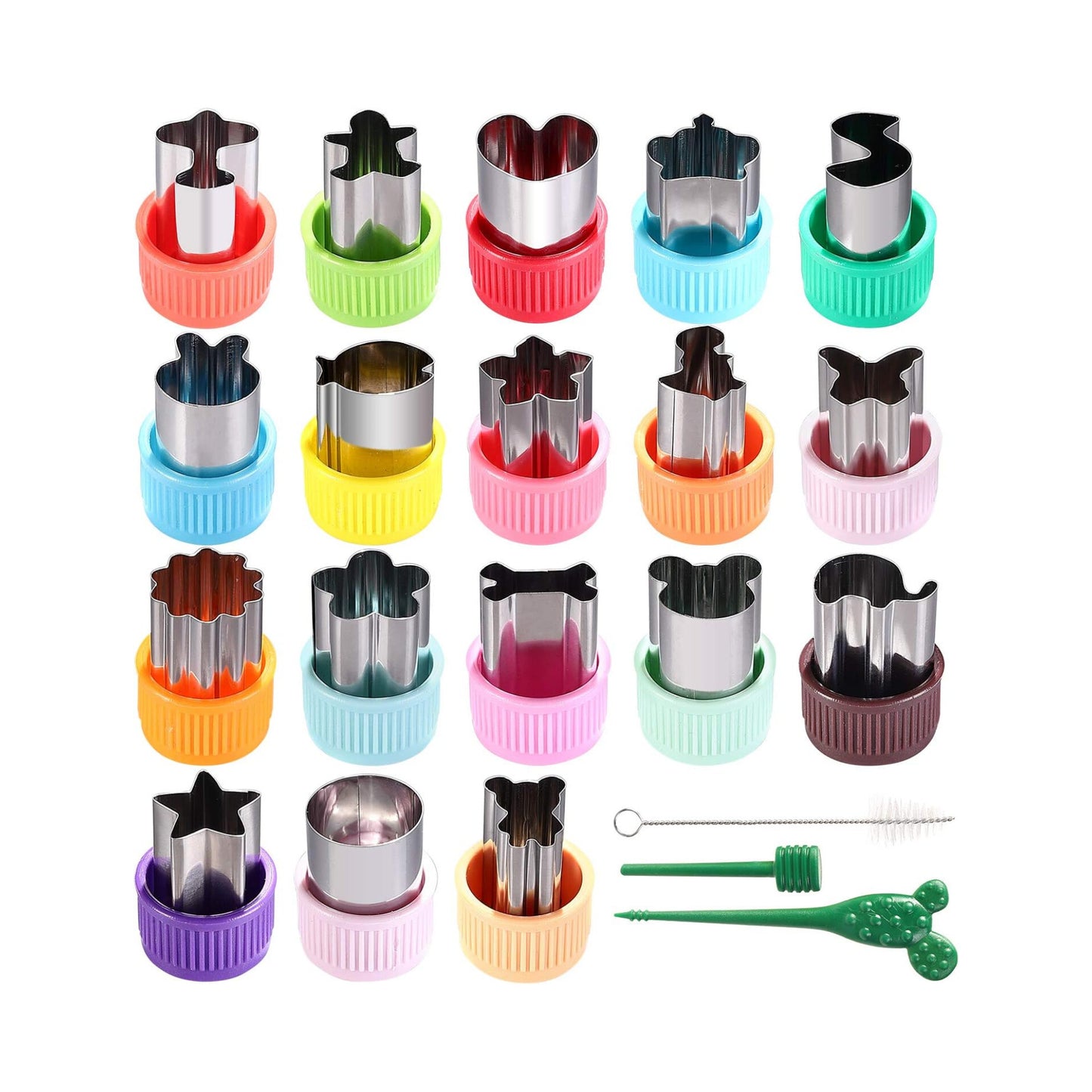 Set de mini-cortadores, 18 uds