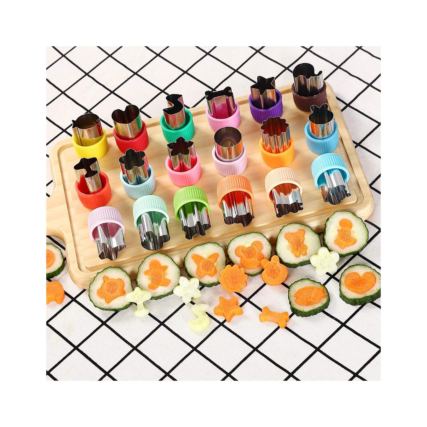 Set de mini-cortadores, 18 uds