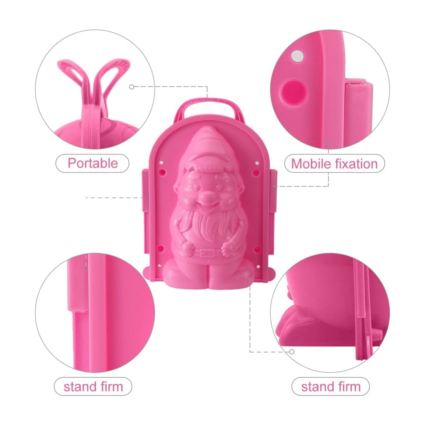 Xiangtai- Moldes Actividades al Aire Libre, 5pcs