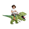 One Casa-Disfraz Inflable de Dinosaurio Montando T Rex Air Blow Up, talla 2-3 años