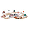 Manhattan Toy- Alpine Express Juego de Trenes de Juguete de Madera