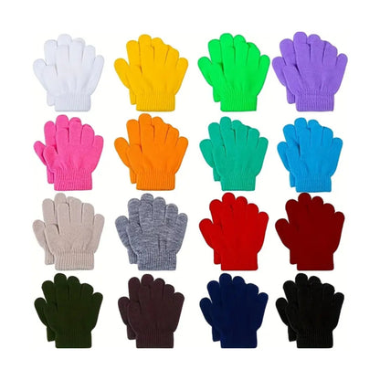 16 pares de guantes calentadores, 2-3 años