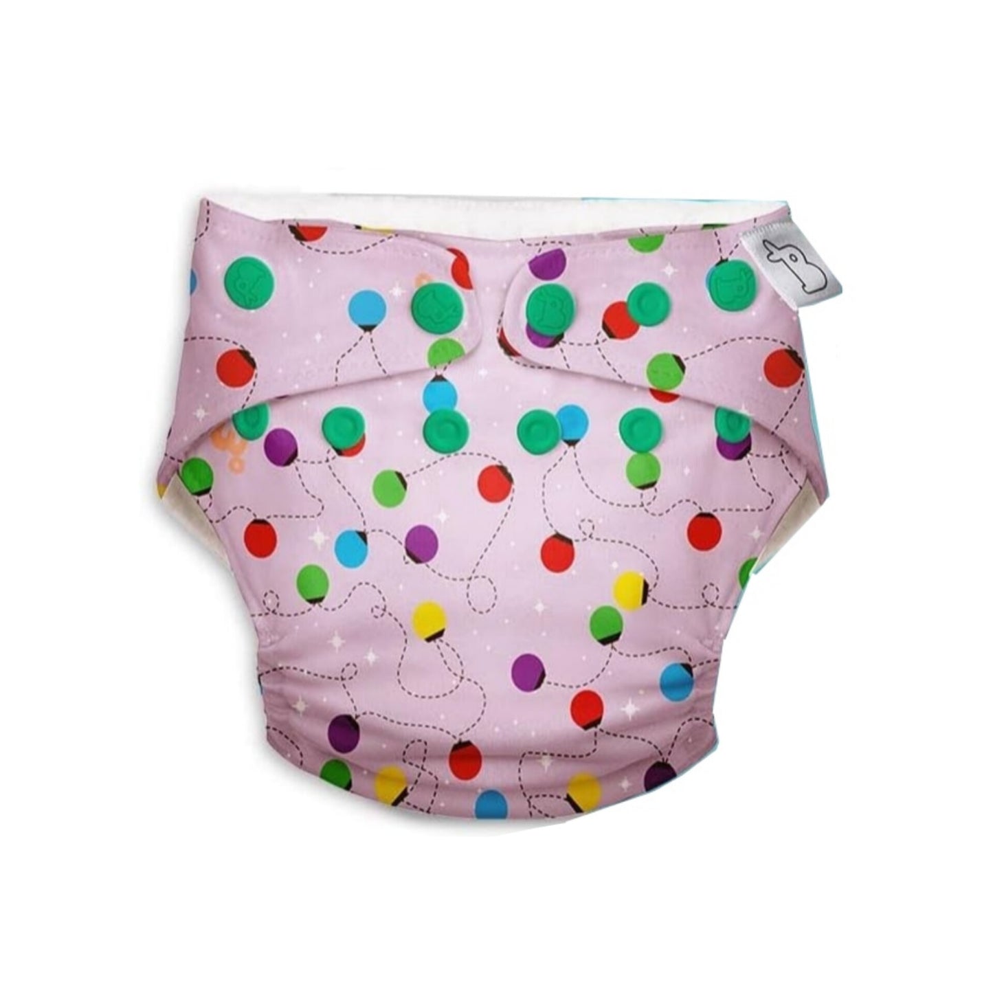 Superbottoms- Pañal de tela para bebés, luces