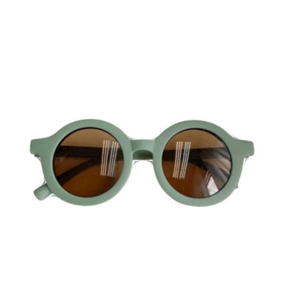 Lentes de sol para niños, diseño redondo, 1 ud
