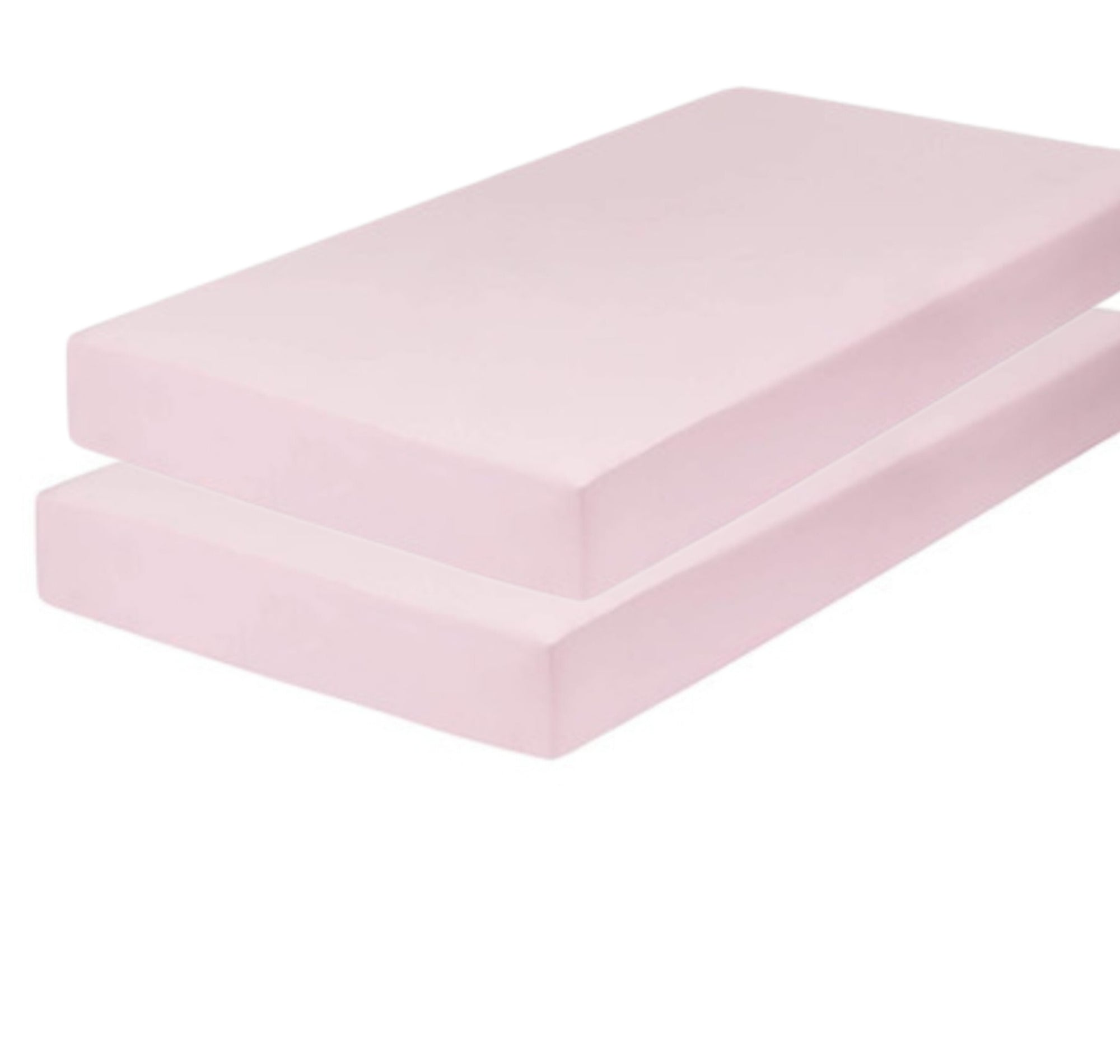 Set de 2 sábanas para cuna, rosa