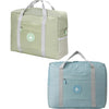 Bolsas de Viaje para Equipaje Espaciosas con Bolsillos, 2 pack celeste y verde