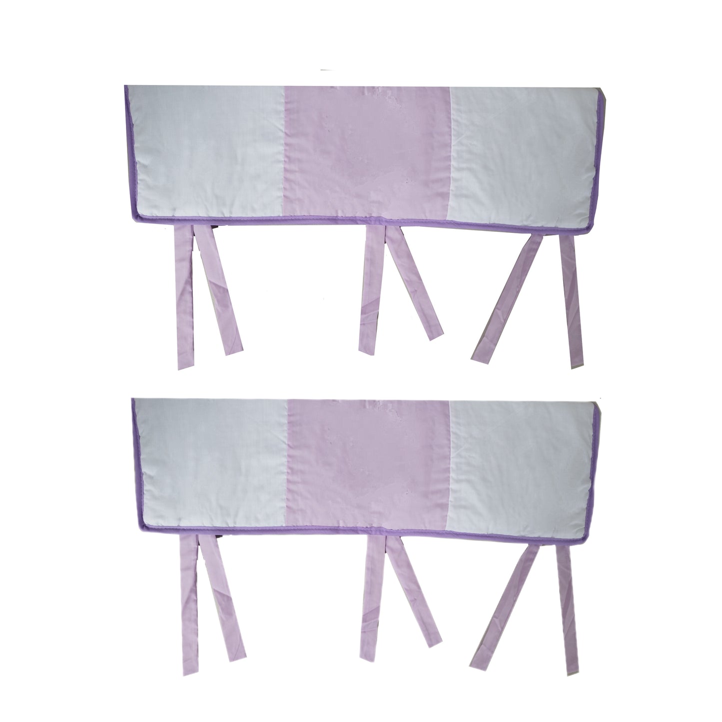 Protectores para rieles laterales de cuna, lavanda, 44x69cm, 2 uds