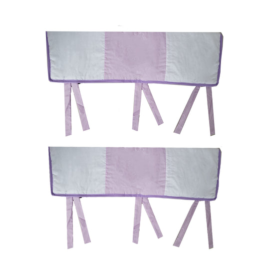 Protectores para rieles laterales de cuna, lavanda, 44x69cm, 2 uds