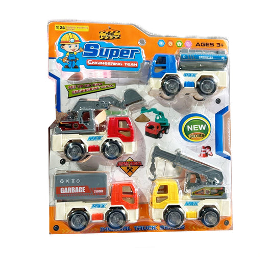 Super Engineering Team- Set de maquinaria de construcción
