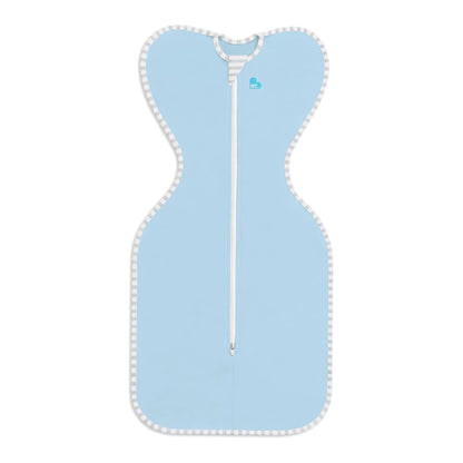 Love to Dream- Manta envolvente celeste claro, Talla 1-3 meses de 1.0 TOG