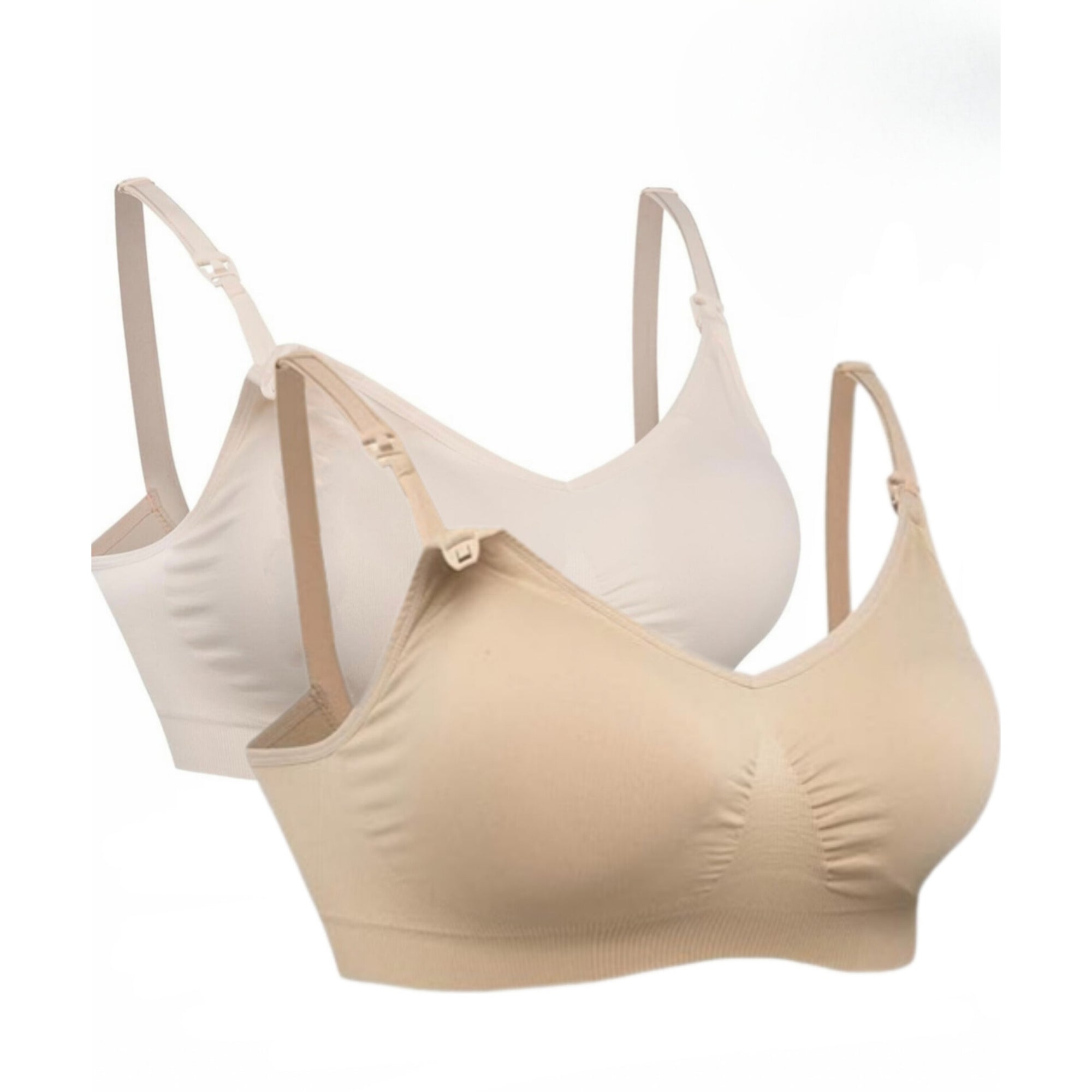 Hofish- Set de 2 Brasieres de lactancia, talla XL