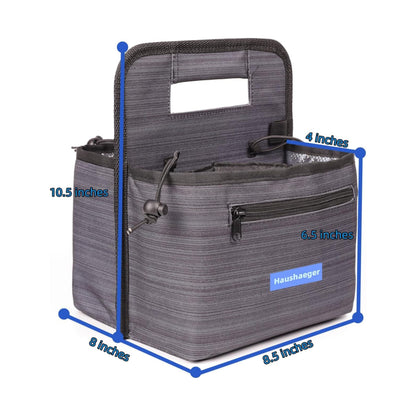 Haushaeger-Portabebidas portátil y portavasos de café reutilizable sobre la marcha