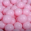 Bolas de plástico blando de 7 cm (grandes) para piscina de bolas certificadas, 50 unidades, rosa pastel
