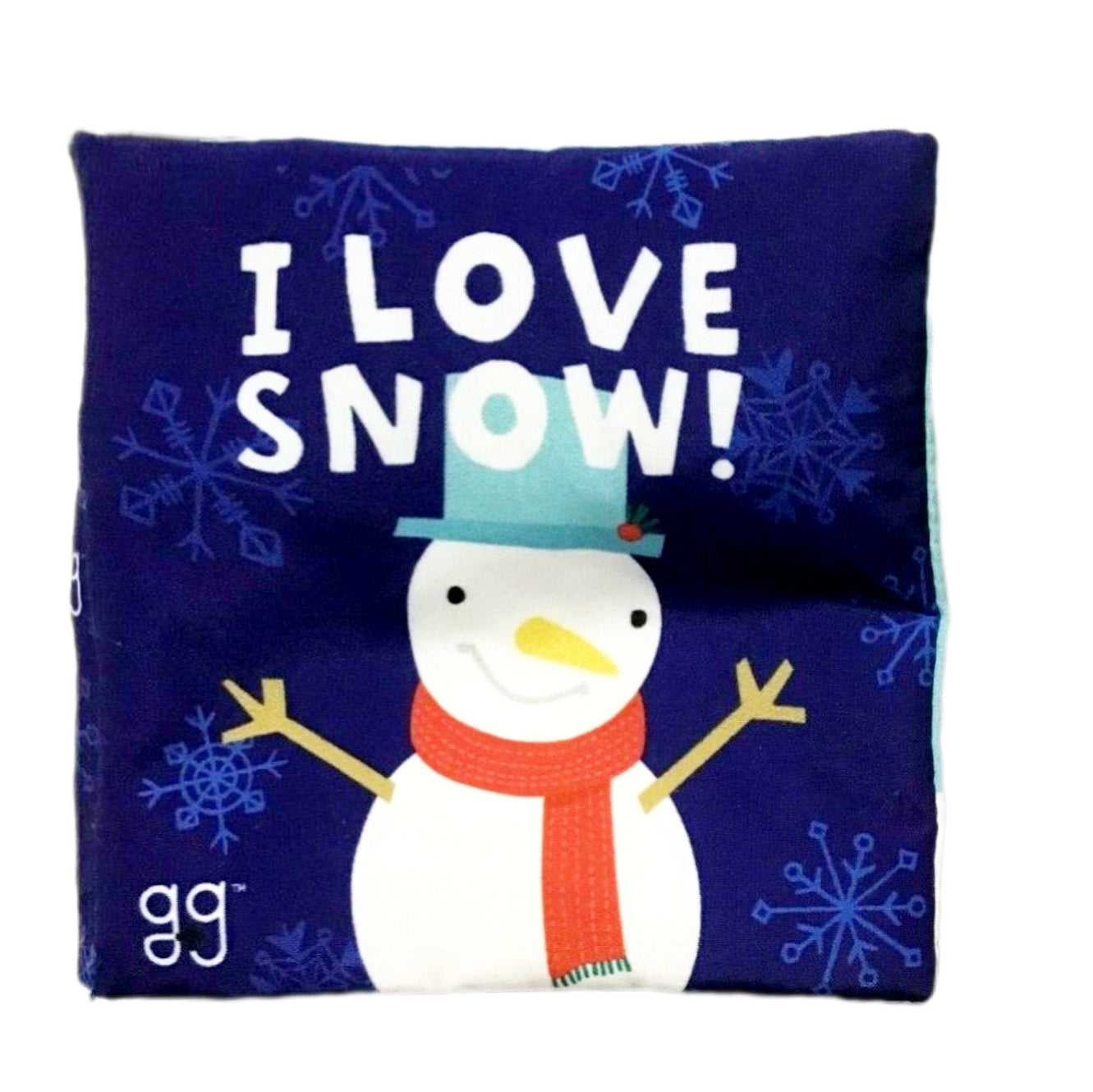 Giggles+ grow- Libro suave " I love snow"