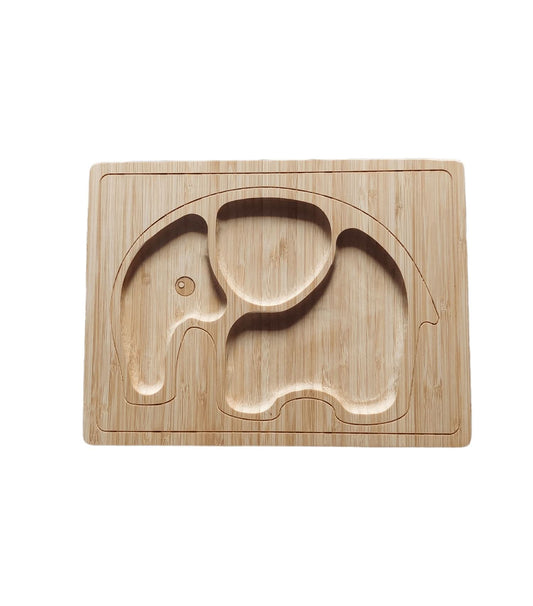Plato Elefante Bamboo