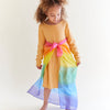 Sarah's Silks- Seda de arcoiris con set de 4 Mini Playclips