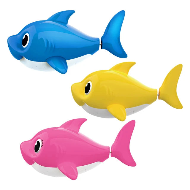 Zuru, Pinkfong Baby Shark, juego de 3 tiburones