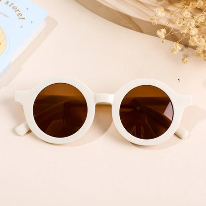 Lentes de sol para niños, diseño redondo, 1 ud