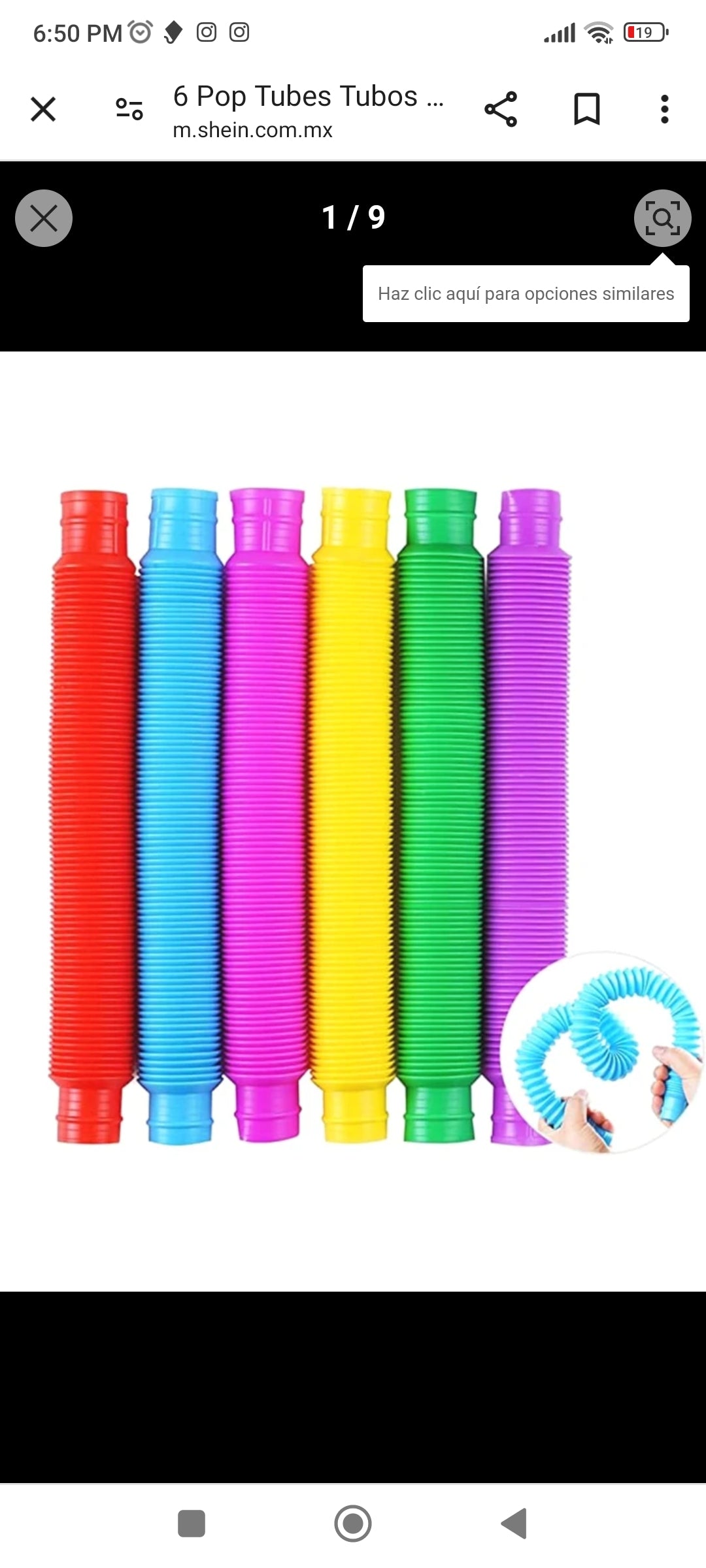 Tubos sensoriales satinados, 24 pcs(con luz)