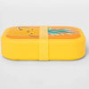 Caja de plástico bento 25oz piña